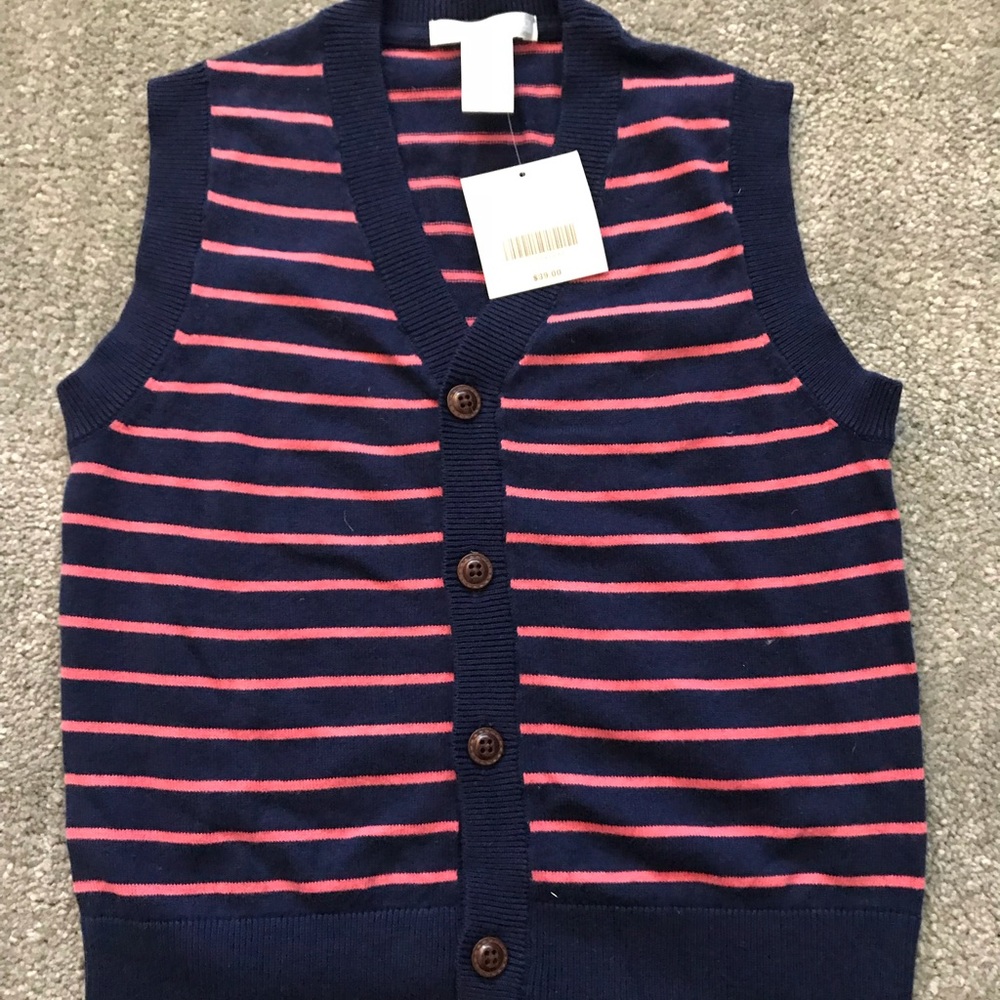 BNWT Janie and Jack boys size 3 vest